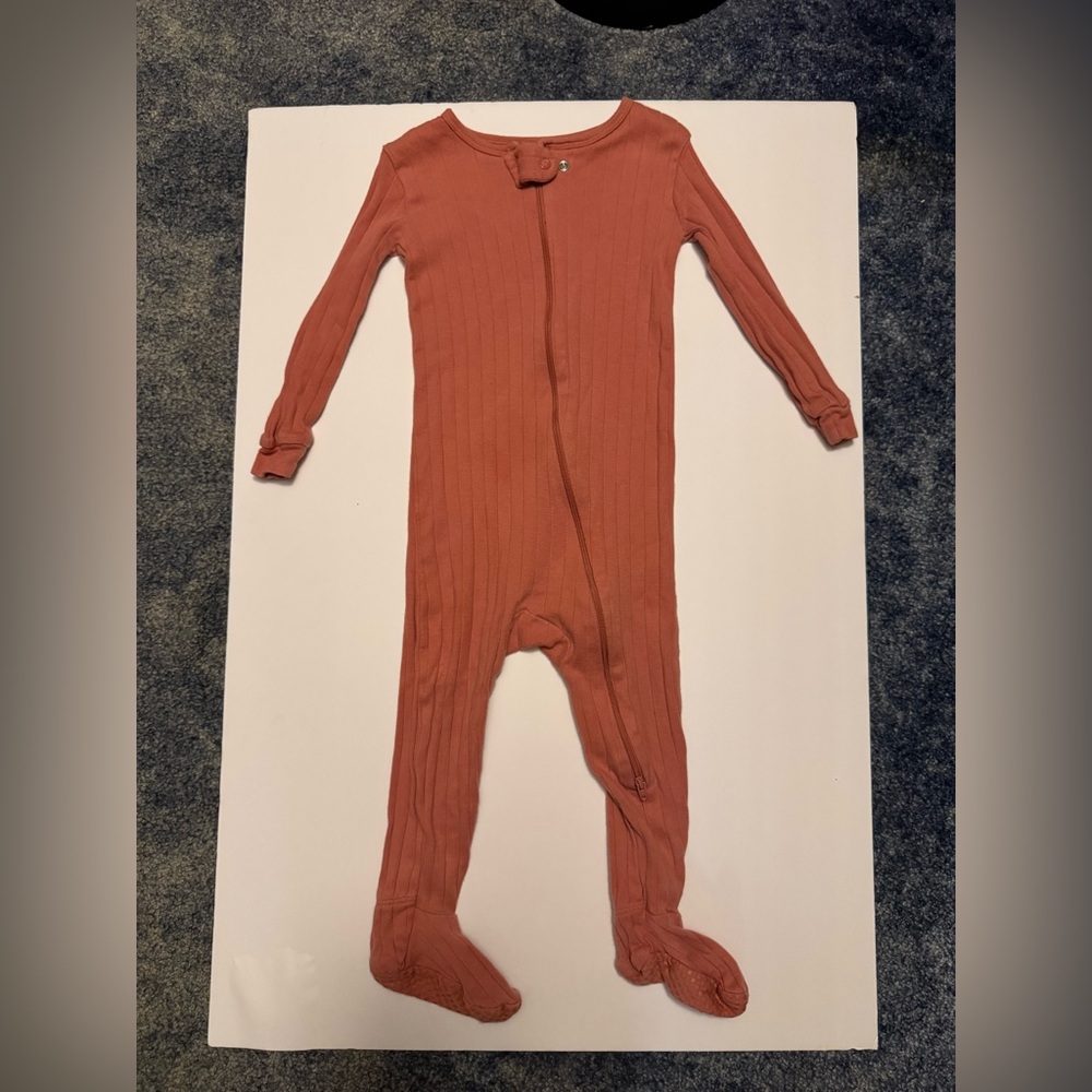 Cozy Kids One Piece in Rust